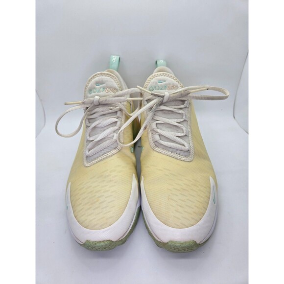 Nike Air Max 270 Golf Shoes Men\'s 6 White Sail Athletic Running Course Sneakers
